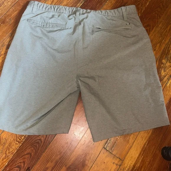 Hurley Men’s Gray Hybrid Shorts  Comfort Size 40 Water Resistant - Picture 5 of 7